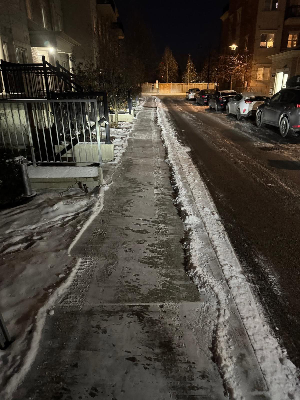Cleared Chill Away snow removal property 5