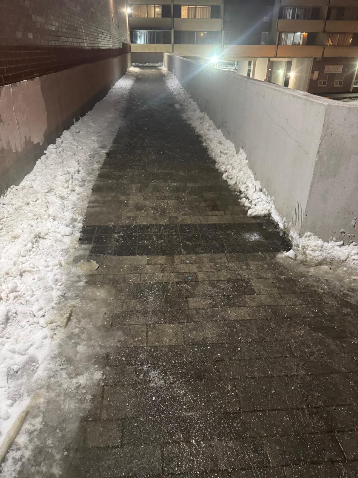 Cleared Chill Away snow removal property 2